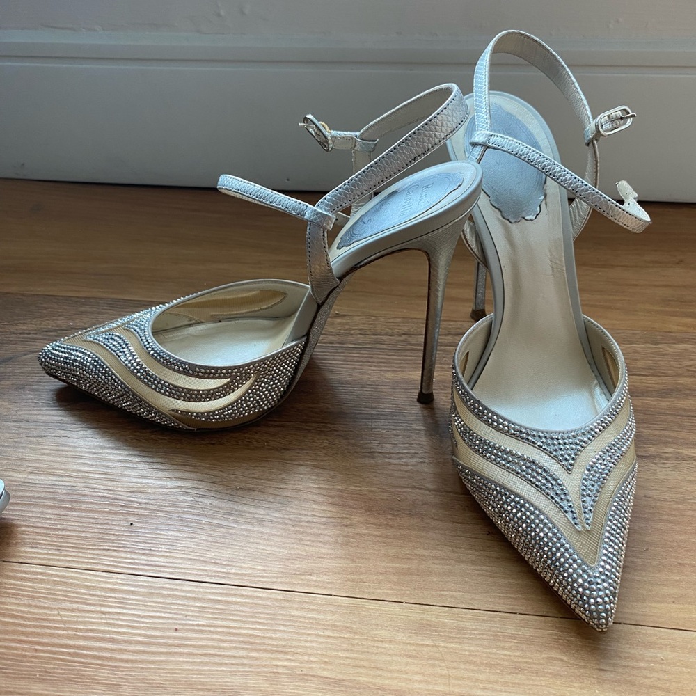 Rene Caovilla Slingback Heels - Picture 5 of 7